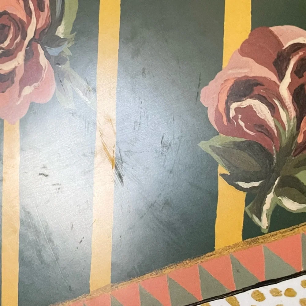 SET of 4 Torquay Rose Placemats by Mackenzie Childs